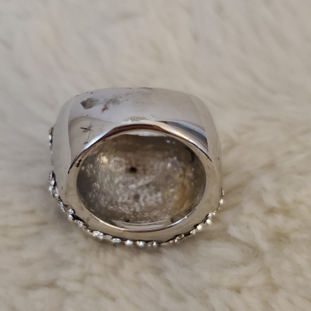 Rhinestone Statement Ring - image 8